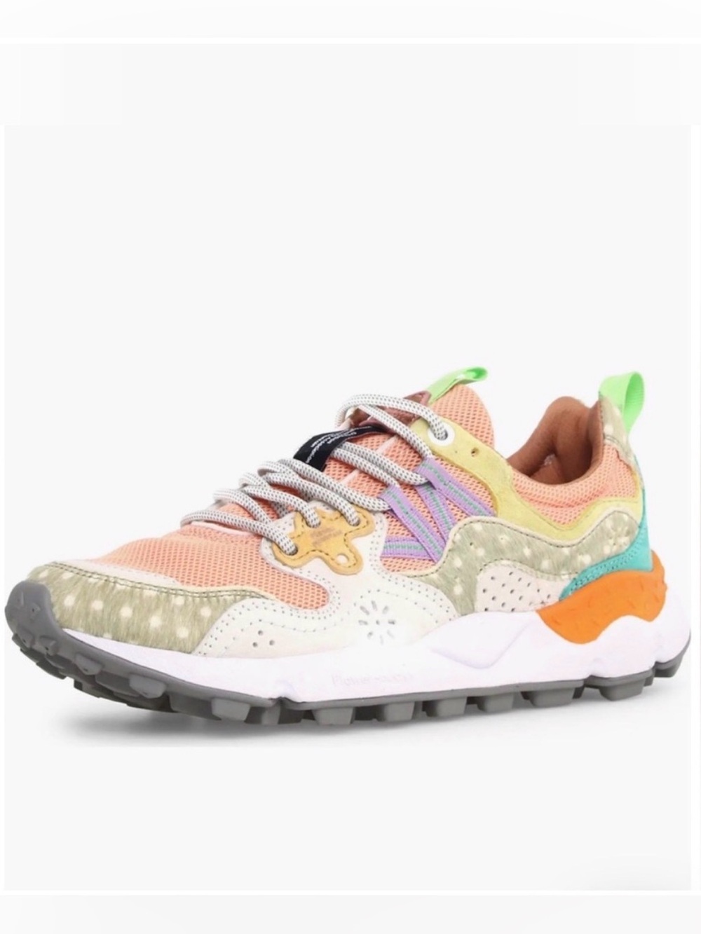 NWT Flower Mountain Yamano 3 Sneaker in LIGHT GREY-WHITE